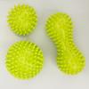 Pelota de Masaje Acupuntura de PVC con Forma de Cacahuate Pelota de Agarre con Púas Fascia Pelota de Yoga Pelota de Fitness Pelota de Agarre Inflable