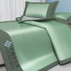 Sábanas Antibacterianas a Rayas Bordadas Antibacterianas Lavables a Máquina al Por Mayor Colchoneta de Seda de Hielo