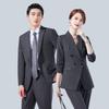 Terno Masculino de Primavera Executivo Advogado Banco Negócios Terno Formal Feminino Instrutor Beleza Reunião Anual Terno Formal