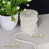 Cuentas de Perlas Artificiales en Hilo, Cortinas de Decoración para Bodas, Accesorios para el Cabello Hechos a Mano, Materiales para Decoración de Pasteles, Fuente Mayorista