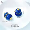Tienda de Oro Mismo Estilo Oro de Arena Antigua Esmalte Calabaza Colorida Colgante Nuevo Estilo Chino Filigrana Calabaza Colgante Venta al por Mayor
