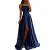 Vestido de noche sexy ajustado estilo europeo y americano con espalda descubierta y abertura alta para fiestas y anfitrionas, vestido transfronterizo de Amazon