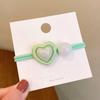 Versión coreana de sirena Ji Perla amor cuerda para el cabello banda para el cabello Niñas cuerda para el cabello banda elástica mujeres pequeña joyería accesorios para el cabello al por mayor