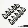 Grampo de Cabelo Preto Feminino Presilha de Trás da Cabeça Adorno de Cabelo Presilha Lateral para Cabelo Quebrado Presilha Lateral Presilha Superior Presilha para Franja Presilha BB Grampo de Cabelo