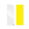 Moldura de Placa Indicadora Luminosa de Botão M22, Moldura de Placa de Sinalização Luminosa, Moldura de Etiqueta de Identificação em Acrílico, 17x55 Camada Dupla
