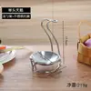 Cuchara para Hot Pot de Hotel Acero Inoxidable Cuchara para Sopa Estante para Cucharas de Sopa Colador Cuchara Juego Cuchara de Restaurante Estante para Conchas de Sopa