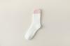 Novas Meias de Cano Médio, Meias de Veludo Coral, Meias Color Block Femininas, Meias Femininas Transfronteiriças, Meias para Chão de Casa, Meias Femininas Quentes para Dormir, Meias Femininas