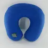 Abrigo de Felpa Almohada Inflable en Forma de U Núcleo de Almohada Inflable Protección para el Cuello Almohada en Forma de U Almohada de Viaje Almohada para el Cuello Reposacabezas Almohada en Forma de U