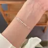 Pulsera Nueva de Plata S925 con Perlas Chinoiserie para Mujer, Diseño de Nicho Simple, Elegante y de Alta Gama, Joyería de Mano Nueva 2025