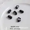 Macaron Oso Lindo Que Chilla Cabeza de Oso Pintura Aleación DIY Cadena para Teléfono Móvil con Cuentas Collar Accesorios para el Cabello Accesorios