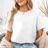 Camiseta de Manga Corta para Mujer Regalo para Amantes de los Gatos, Estampado de Gato de Buena Amiga, Ropa de Verano, Estampado de Frase Divertida de Gato