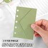 M5 cuaderno de hojas sueltas de mano núcleo extraíble 5 agujeros color sobre pequeño nota etiqueta material clasificación almacenamiento bolsa de papel