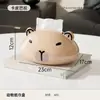 Caja de Pañuelos de Alta Apariencia para Sala de Estar, Creativa Caja de Pañuelos de Escritorio con Resorte, Caja de Pañuelos de Gato de la Suerte Operada Manualmente para Recepción de Tienda