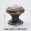 Alça Pequena de Liga de Zinco Dourada Simples para Gaveta de Caixa de Madeira, Ferragem para Móveis, Alça de Furo Único para Porta de Armário