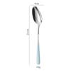 Juego de Cucharas de Acero Inoxidable 304 para Servir, Sopa y Vajilla, Cucharas Comerciales para Café y Postre, Pulido Espejo