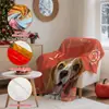 Manta de Franela Suave con Estampado de Perro Beagle Lindo, para Sofá, Siesta, Aire Acondicionado, Manta Personalizable Bajo Pedido