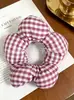 Laços de cabelo de flor estilo coreano fofos para crianças, scrunchies, suprimento para loja de acessórios, direto da fábrica