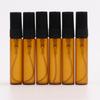 LG06-5ml 3ml 10ml transparente marrom longo frasco de vidro redondo frasco de perfume cosmético frasco de spray pontos