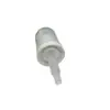 Bico pulverizador de protetor solar tipo halo com 32 dentes, bico pulverizador de protetor solar de pequena abertura, bico de vácuo com fecho, bico de protetor solar externo