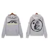 Marca Tendência High Street Europeia e Americana Hell Star Vintage Lavado Velho Casual Solto Manga Curta Moletom com Capuz Calças Terno