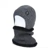 Chapéu para pessoas de meia-idade e idosos, chapéu masculino de outono e inverno, chapéu quente com proteção para as orelhas para pessoas de meia-idade e idosos, algodão, inverno, pai, avô, tricô