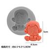 Molde de Silicone Zodíaco Vaca Mousse Chocolate Bolo Decorativo Alms Bolo Animal Desenho Animado Ferramentas de Confeitaria