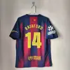 2526 Novo Modelo Camisa do Barcelona Casa Liga dos Campeões Jogador Fã Futebol Esportes Uniforme de Futebol Uniforme Esportivo ao Ar Livre Atacado