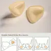 Almohadilla de pecho triangular de doble cara exclusiva transfronteriza, con forma de V invertida, engrosada, autoadhesiva, especializada para trajes de baño y sujetadores deportivos, con un inserto push-up