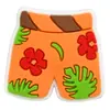 Bordado de Desenho Animado de Borracha Macia em PVC para Surfe Havaiano Transfronteiriço Broche de Sapato Decoração Acessórios DIY Atacado