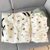 Al por mayor Otoño Algodón Nube Ropa de Casa para Mujer Simple Rayas Patrón Perro Pequeño Conjunto Holgado Tallas Grandes Pijama para Mujer Nuevo