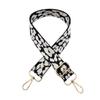 Nueva Correa Ancha de Hombro Jacquard Colorida de 3.8cm con Estampado de Leopardo Correa para Accesorios de Bolso Bandolera Distintiva Correa Larga Transfronteriza