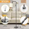 Lámpara de pie con pantalla KD transfronteriza, moderna y sencilla, para sala de estar, comedor, dormitorio, estudio, lámpara decorativa para rincón de sofá