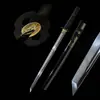 Cidade de Longquan Faca Artesanal Ninja Espada Japonesa Wakizashi Espada Reta Espada Longa Samurai Arma Branca Oriental Comércio Exterior Sem Fio