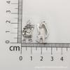 Uma variedade de jóias DIY Natal pequeno pingente acessórios pingente pingente Papai Noel boneco de neve Sino alce pulseira pingente