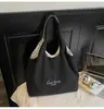 Bolso de Hombro de Pana de Gran Capacidad para Mujer Otoño e Invierno Estilo Nuevo Estilo Perezoso Gran Capacidad para Viajes Diarios a la Escuela