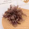 Super Fada Atmosfera Suave Grande Flor de Pena Acessórios para Penteado DIY Artesanal Versátil Bolsa Pegador Acessórios para Roupa