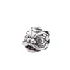 Danza del león accesorios de plata vintage no oxidación nuevo estilo nacional todo partido Cuentas pasantes transmisión en vivo DIY pulsera hecha a mano cuerda trenzada