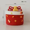 Caja de Almacenamiento Personalizada de Año Nuevo 'Balde de la Fortuna para Abrazar' con Tapa para Recuerdos, Bocadillos y Regalos