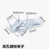 Clips de Resorte Circlips de Plástico Downlights Focos Luces de Techo Luces de Pasillo Hebillas Soporte de Montaje Superficial Empotrado Accesorios de Iluminación