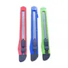 Cuchillo pequeño multiusos cuchillo de acero inoxidable para papel tapiz abridor de paquetes de entrega rápida cuchillo portátil colorido cuchillo multiusos para estudiantes cortador de papel