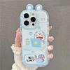 Funda para Teléfono Móvil Oso Fresa Ding Dong Gato Adecuada para Apple 16/15/14 Huawei Honor Xiaomi 13Promax Anticaídas