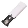 Lupa Dobrável Portátil 20X 45X para Identificação de Antiguidades, Diamantes, Joias e Pedras Preciosas com Luz LED e Luz UV para Detecção de Dinheiro