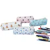 Bolsa de Maquillaje Pequeña Acolchada Estilo Ins Transfronteriza, Bolso de Mano Lindo de Alta Estética, Estuche para Lápices de Papelería, Bolsa de Almacenamiento para Pinceles de Maquillaje