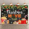 Tecido de Fundo de Natal Transfronteiriço, Tecido Decorativo Pendurado para Exterior, Faixa de Atmosfera de Ano Novo, Personalização de Tapeçaria de Novo Produto