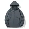 Chaqueta para Hombre 2024 Primavera y Otoño Ropa de Trabajo Chaqueta para Exteriores para Hombre Cortavientos e Impermeable Ropa de Trabajo Chaqueta Deportiva para Mujer