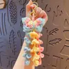 Nuevo llavero colgante de mariposa de ganchillo creativo para bolsos de amigos y llaveros de coche, regalo al por mayor