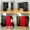 Fundo para Festa de Casamento e Aniversário Quarto de Troca Portátil Cabine 360photo Booth Casca de Photo Booth Montagem Tecido