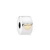 Pangadora Plata Esterlina S925 Original Pulsera Hueso de Serpiente Clip Fijador de Cuentas Pulsera de Cuentas Sueltas Hebilla de Posicionamiento Amuleto de Cuentas