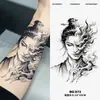 Tatuajes Temporales Combinados de Coexistencia Buda y Demonio Fórmula Herbal Duraderos Impermeables Estilo Clásico Estilo Dominante Tatuajes para Hombres y Mujeres Tatuajes para Brazo Pierna