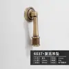 Novas Maçanetas de Madeira de Nogueira Estilo Chinês para Portas de Guarda-Roupa e Armários, Maçanetas Redondas Pequenas de Latão para Gavetas, Estilo Francês Bronze Antigo